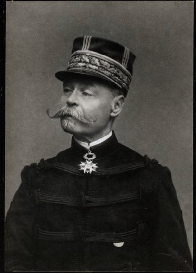 Ritratto di Emile Auguste Francois Zurlinden (1837-1929), generale e politico francese da French Photographer